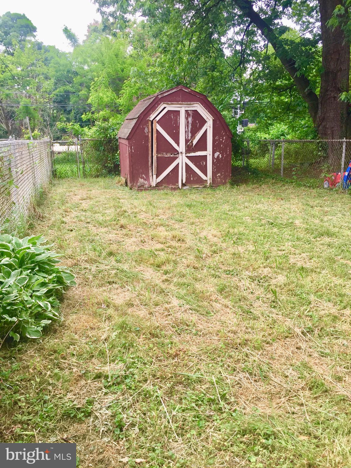 408 Shetland Road Darby, PA 19023 - Photo 33 of 38 Enormous Back Yard with Shed