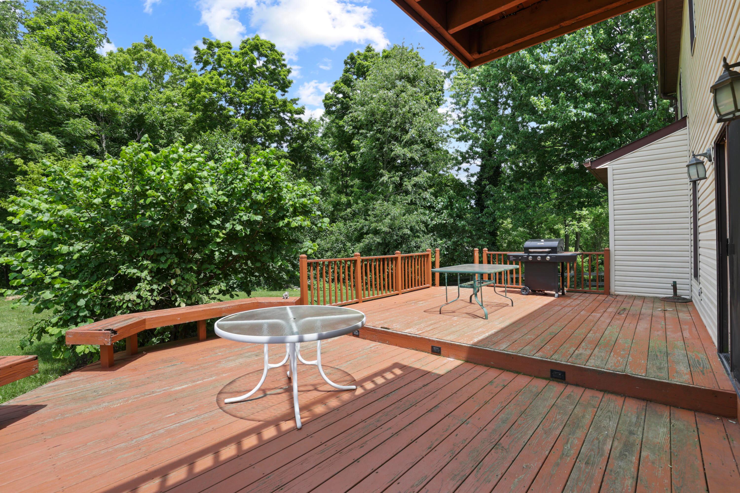 7610 Beecher Road Southwest Pataskala, OH 43062 - Photo 51 of 53 Backyard Deck
