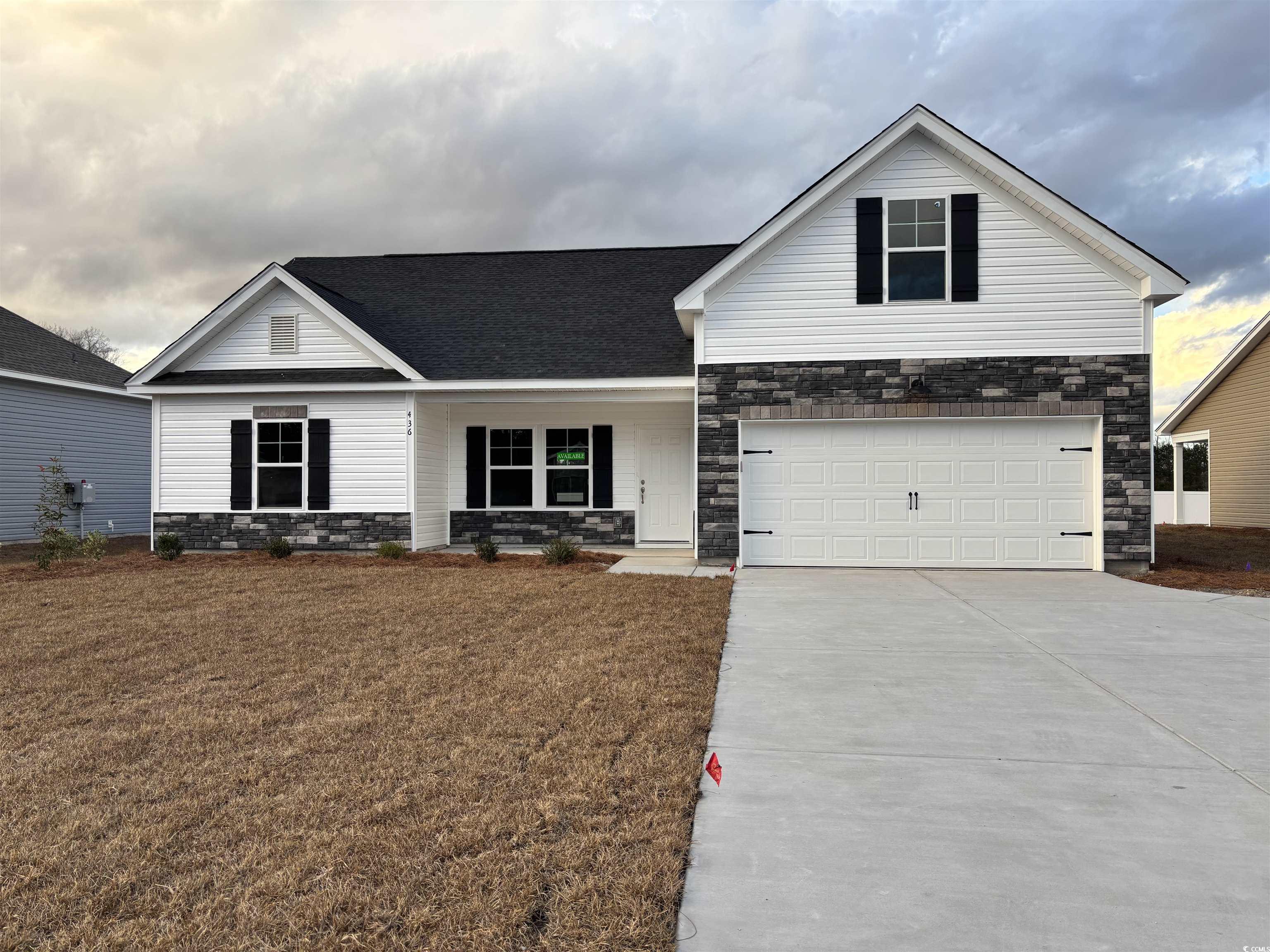 436 Hallie Martin Road Conway, SC 29527 - Photo 1 of 32 View of front of house with a garage and a front l