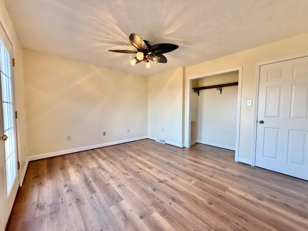 view of a black and white photo