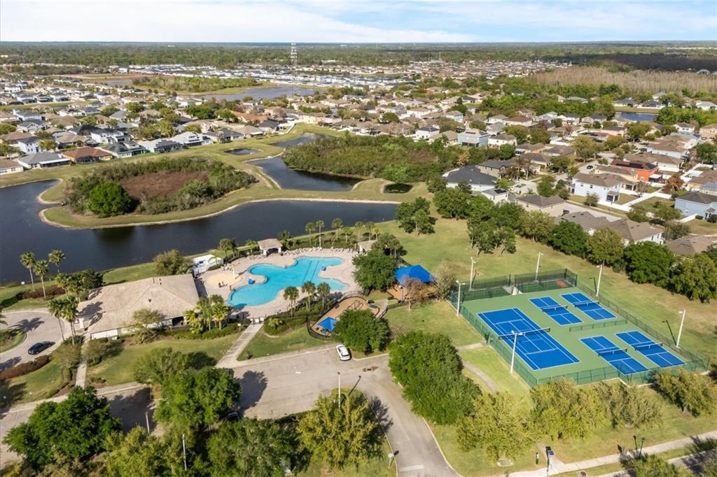 11478 Weston Course Loop Riverview, FL 33579 - Photo 21 of 22 an aerial view of a city