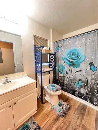 a room with a table and chairs