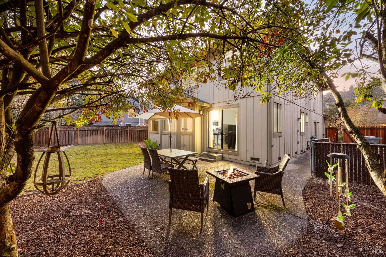 504 Jenifer Court Santa Rosa, CA 95404 - Photo 56 of 61 a view of a patio with chairs and a table