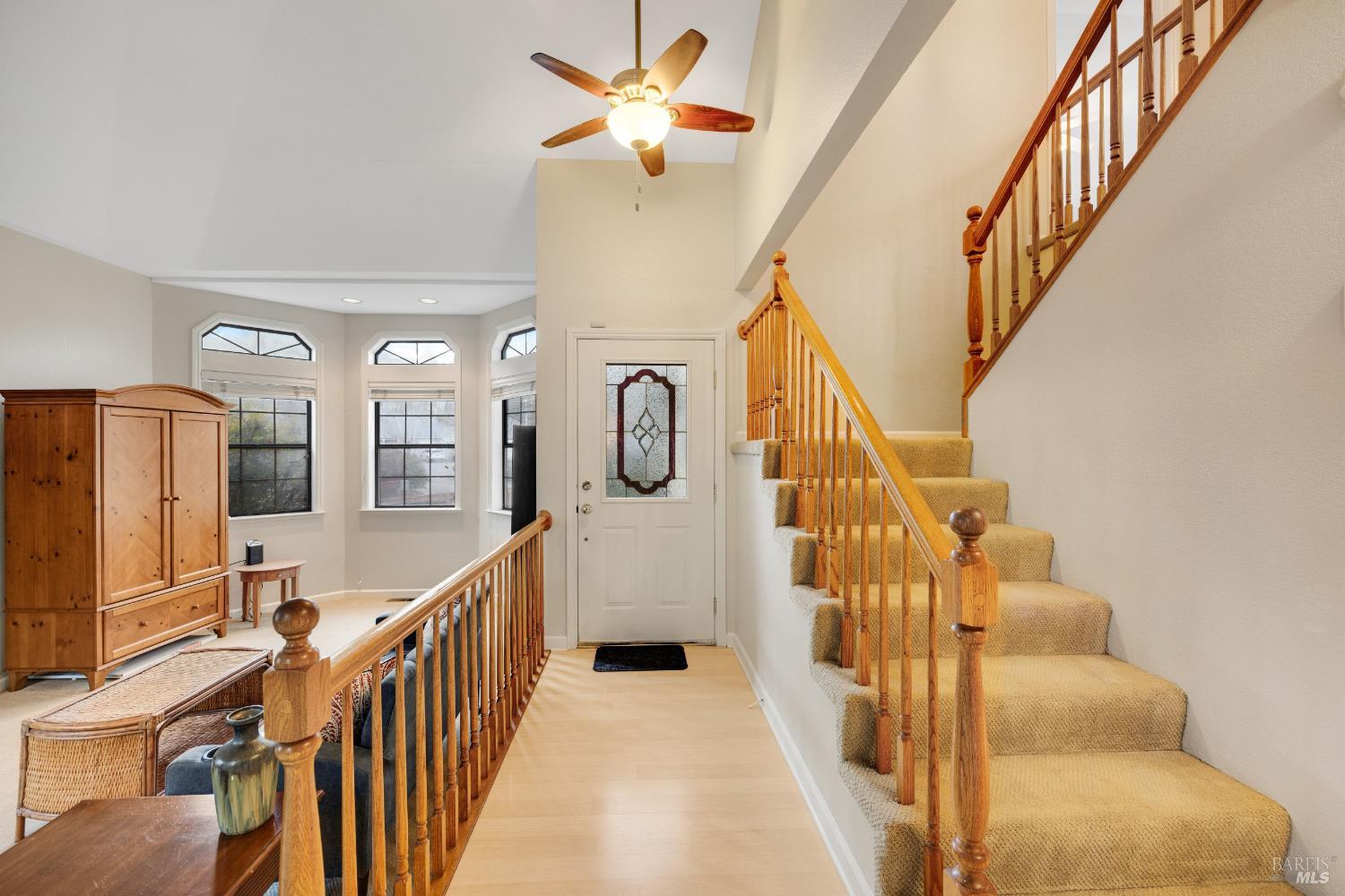 504 Jenifer Court Santa Rosa, CA 95404 - Photo 8 of 61 a view of entryway and hall with wooden floor
