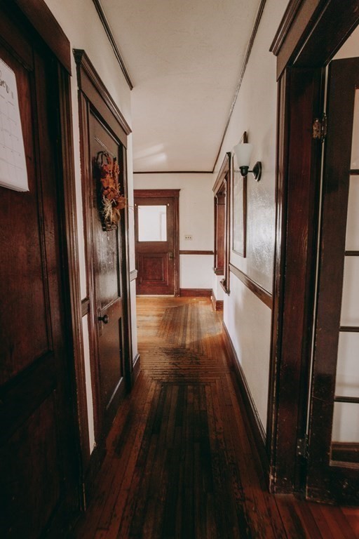 147 Train Street Boston, MA 02122 - Photo 19 of 27 a view of hallway with stairs