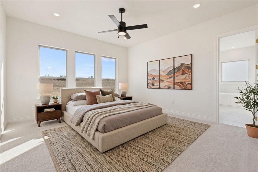 412 Collum View Azle, TX 76020 - Photo 12 of 37 Virtually staged bedroom