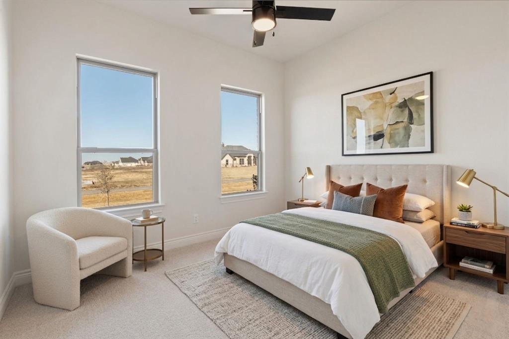 412 Collum View Azle, TX 76020 - Photo 30 of 37 Virtually staged bedroom