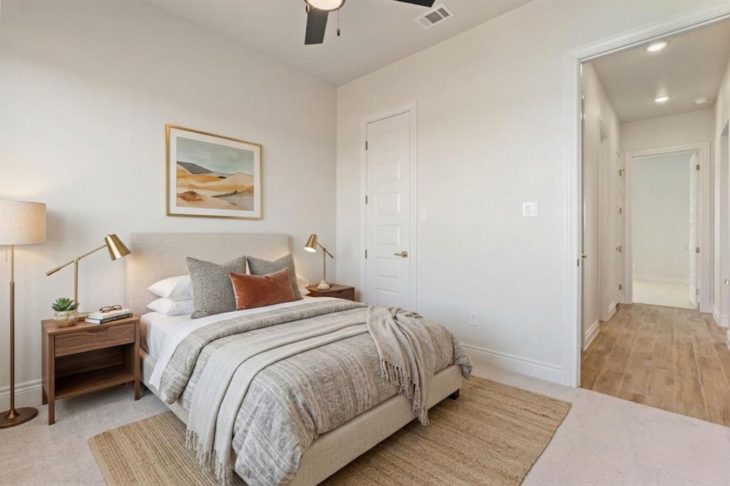 412 Collum View Azle, TX 76020 - Photo 33 of 37 Virtually staged bedroom