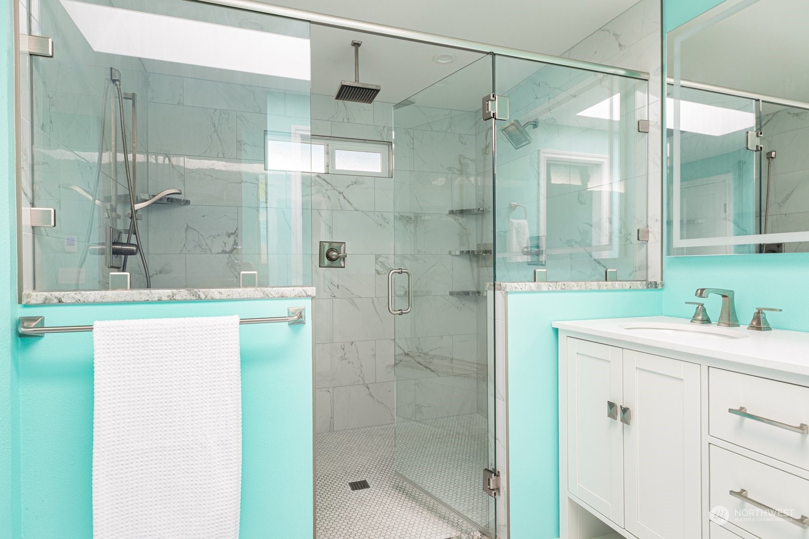 1450 Southwest Islander Lane Oak Harbor, WA 98277 - Photo 24 of 40 a bathroom with a shower and a sink