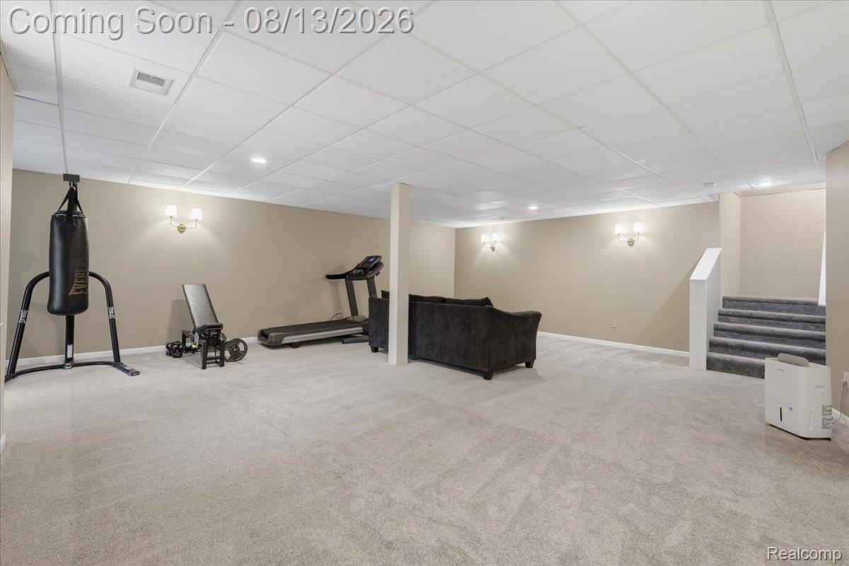 1393 Remsing Street Hartland, MI 48353 - Photo 43 of 71 Fully finished basement