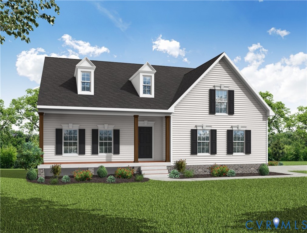 Tbd Albevanna Spring Road Scottsville, VA 24590 - Photo 32 of 33 Traditional Elevation, side-load garage