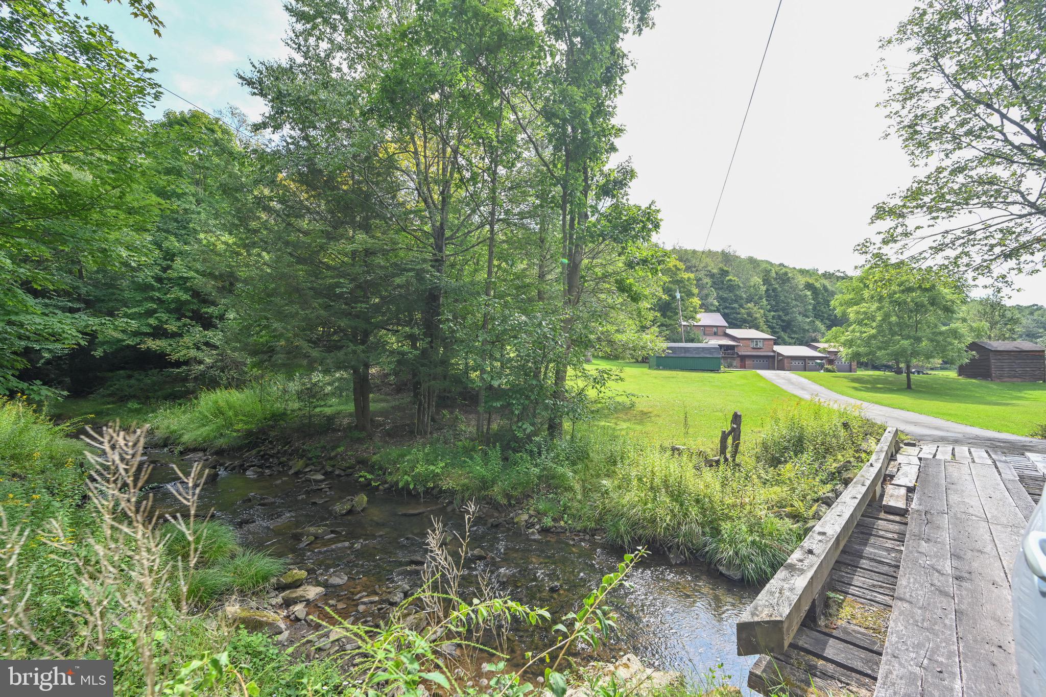 2527 Pigs Ear Road Grantsville, MD 21536 - Photo 76 of 94 a view of a garden with a lake view