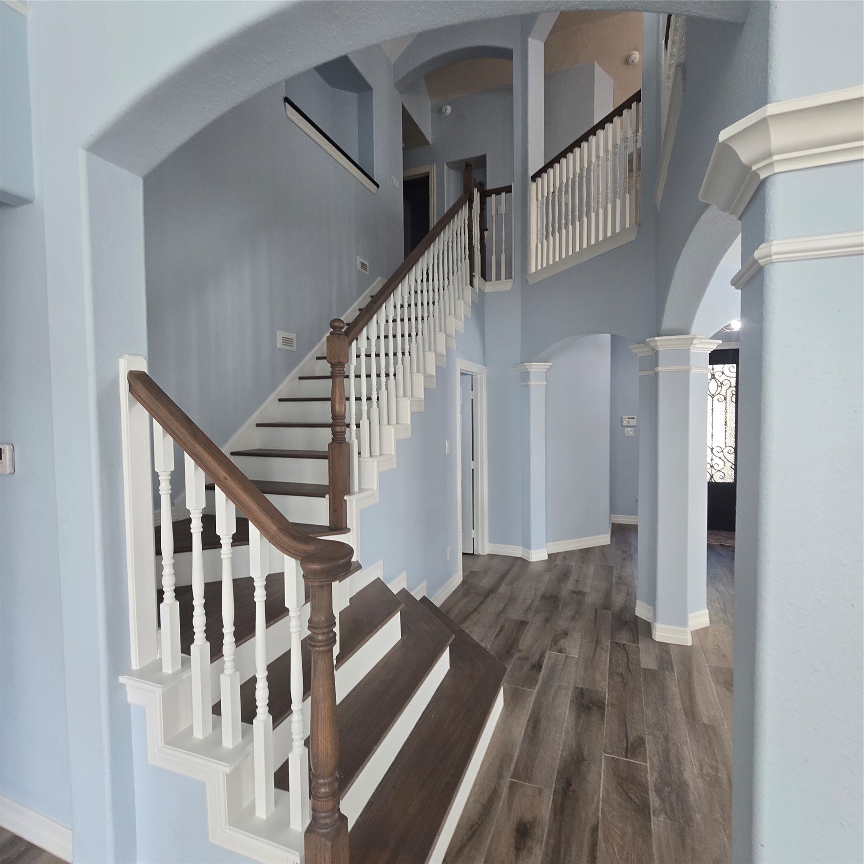 18302 Rittenhouse Park Court Spring, TX 77379 - Photo 28 of 42 WOOD STAIRWAY TO SECOND FLOOR