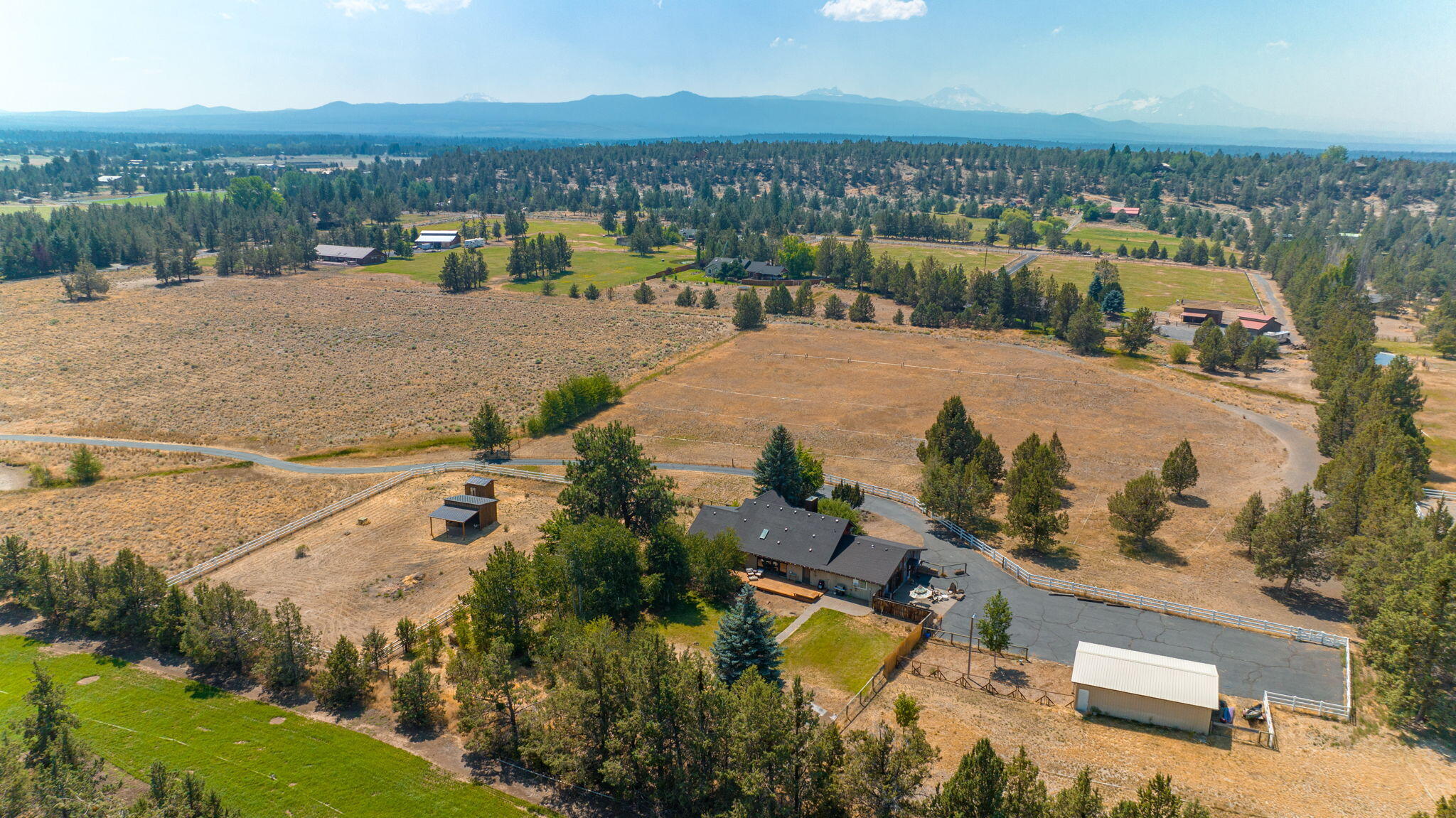 19460 Rudi Road Bend, OR 97703 - Photo 3 of 44 20-acre Tumalo retreat offering privacy & ideally positioned down a long driveway.