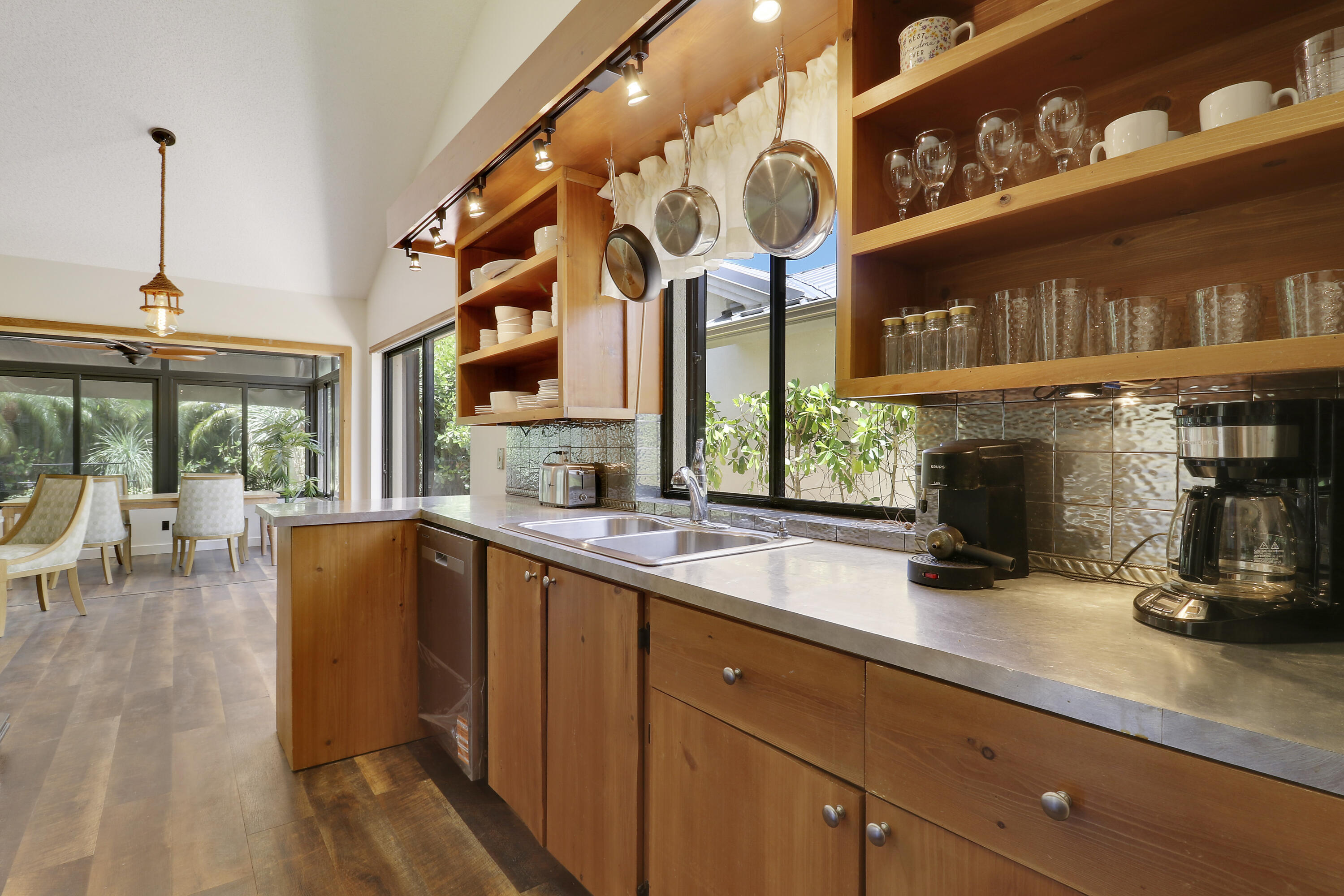 109 Seashore Drive Jupiter, FL 33477 - Photo 8 of 46 Updated Kitchen w. Open Shelving
