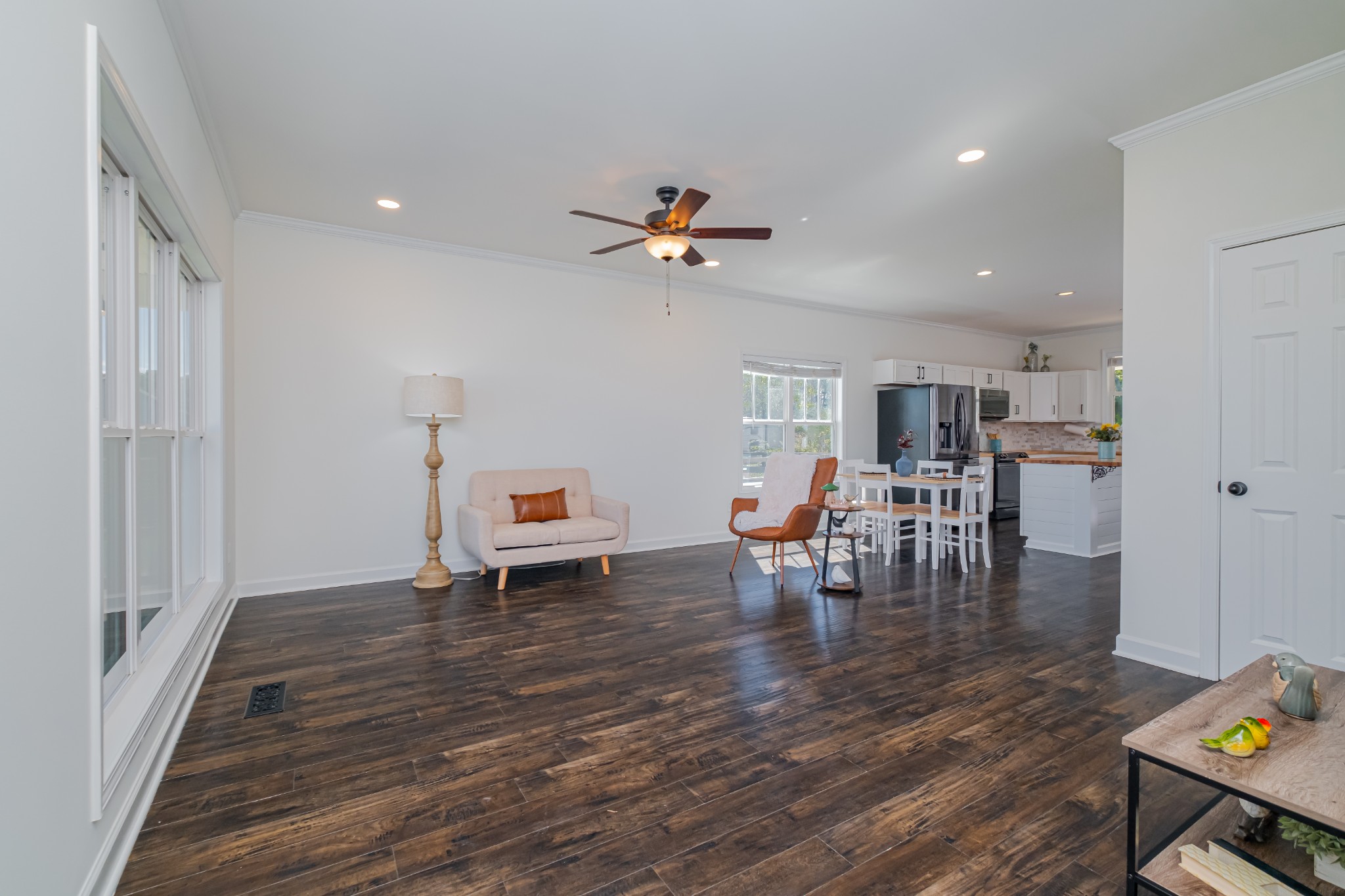 4781 Brookhollow Road Chapel Hill, TN 37034 - Photo 13 of 57 a view of a dining room with furniture and wooden floor