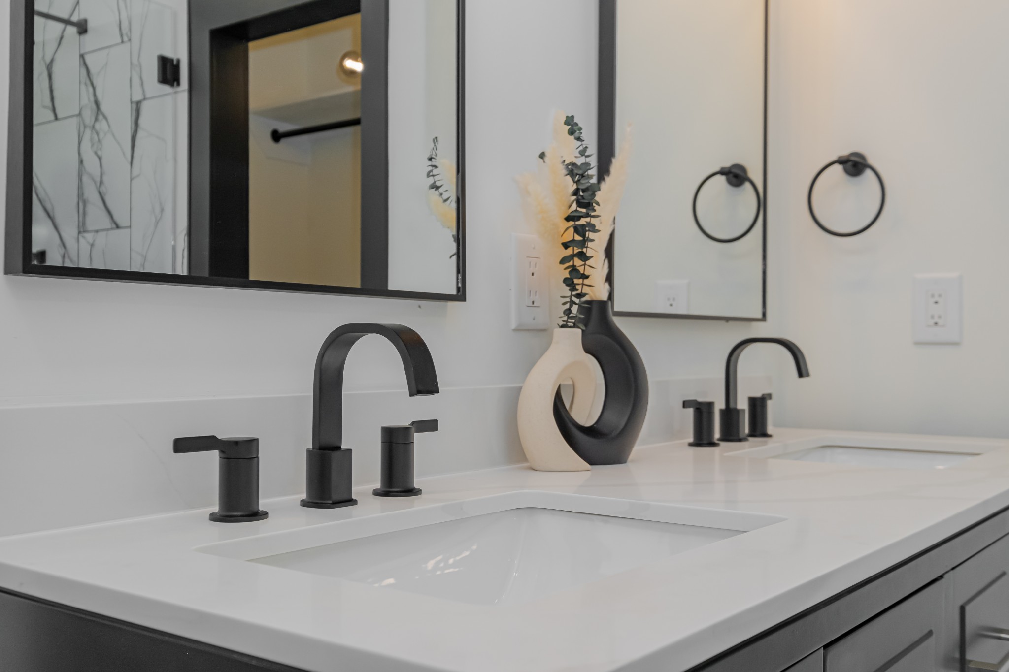 4781 Brookhollow Road Chapel Hill, TN 37034 - Photo 31 of 57 a close view of two sink and a mirror gate