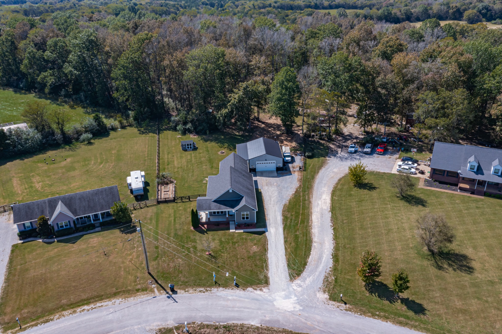 4781 Brookhollow Road Chapel Hill, TN 37034 - Photo 55 of 57 a view of swimming pool with seating area and trees around