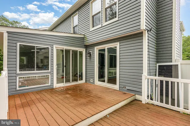 a view of a house with a balcony