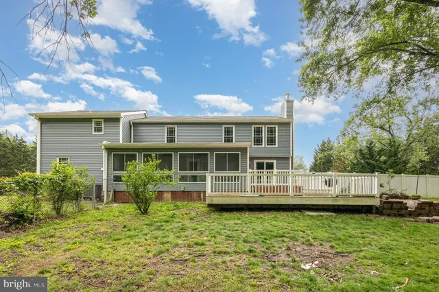 a view of a backyard with plants and a slide