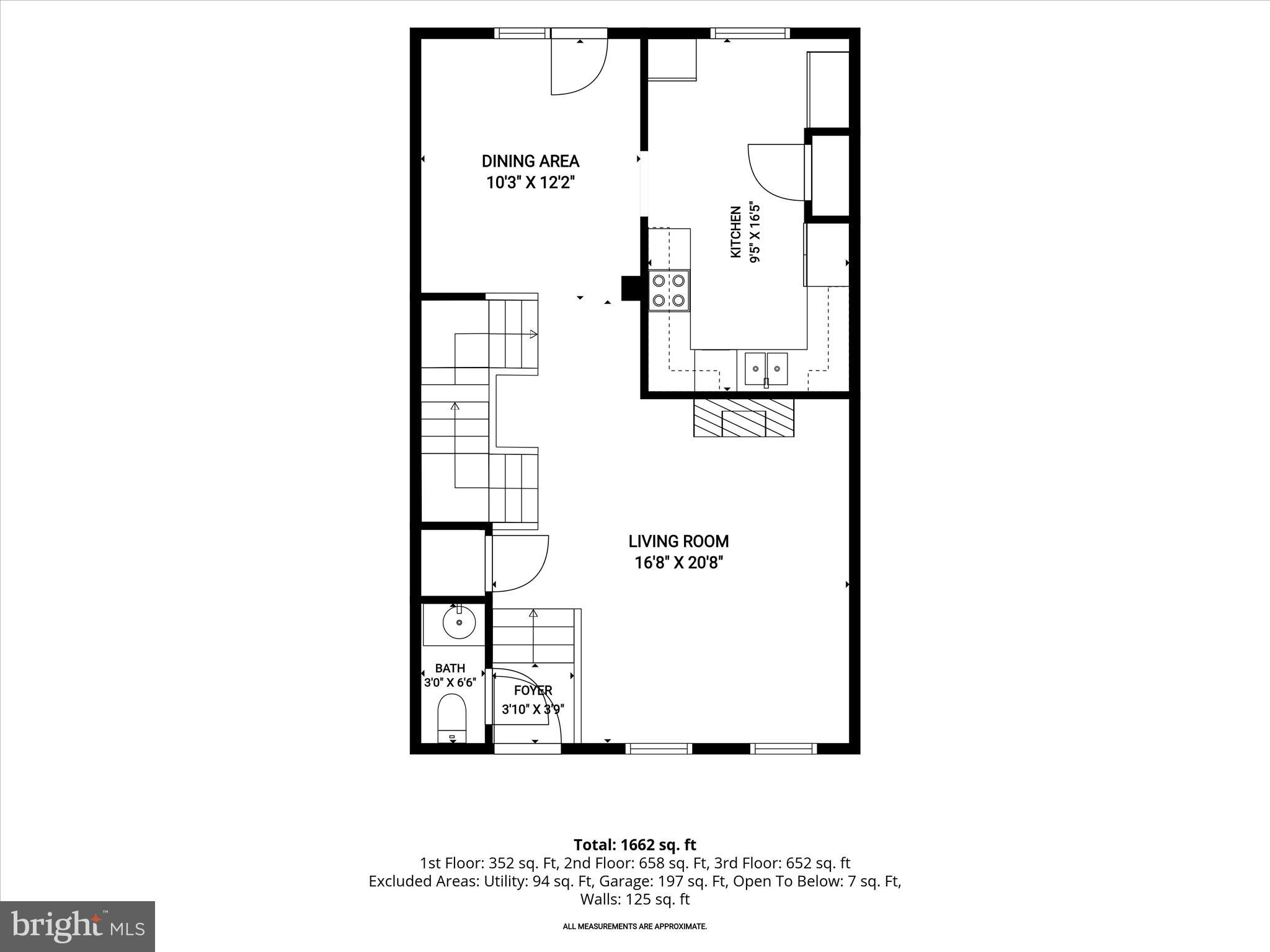 716 Streamside Drive Bowie, MD 20721 - Photo 25 of 28 Main Level - Floor Plan