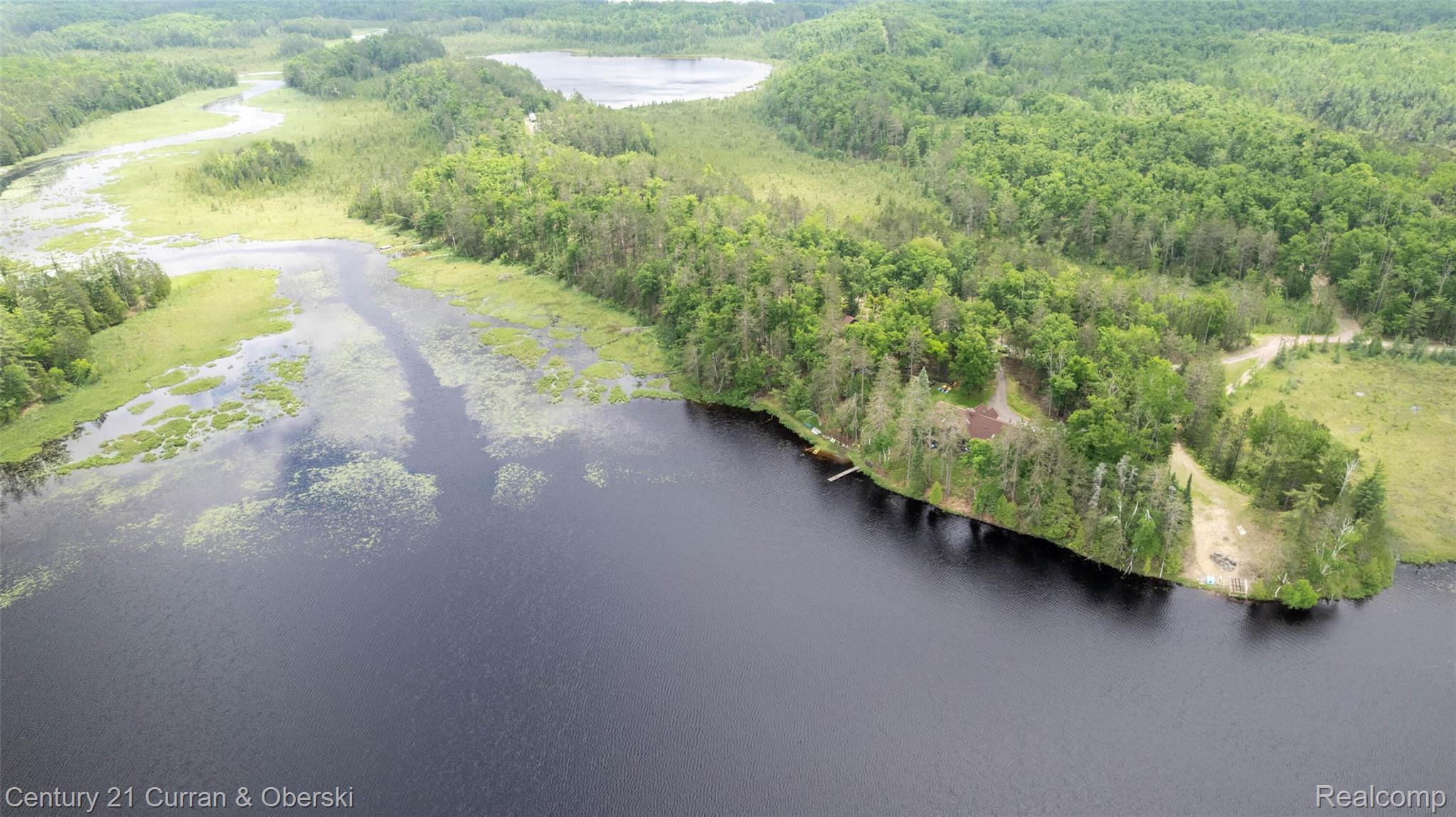 8775 Winding Rdg Drive Millersburg, MI 49759 - Photo 6 of 53 Expansive lake frontage with a private dock