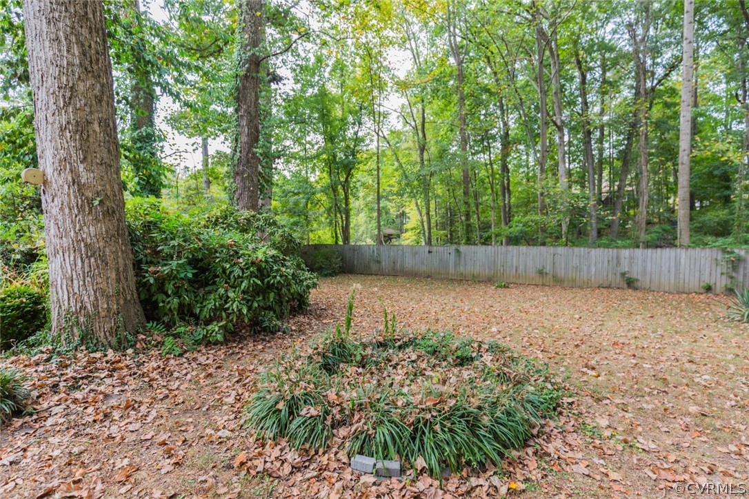 7404 Biscayne Road Henrico, VA 23294 - Photo 21 of 22 This backyard fence has a gate in the back, which