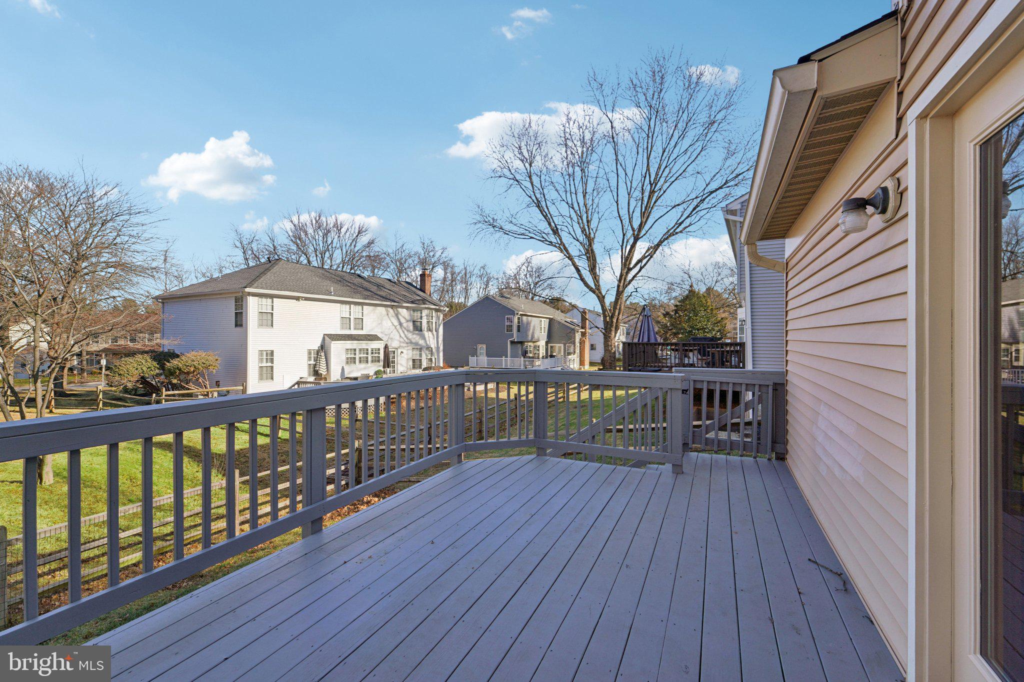 216 Bookham Lane Gaithersburg, MD 20877 - Photo 39 of 49 a view of a house with a deck