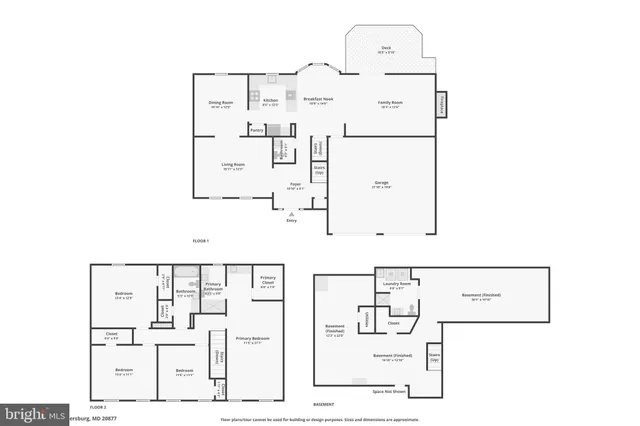 $625,000 | 216 Bookham Lane, Gaithersburg, MD 20877