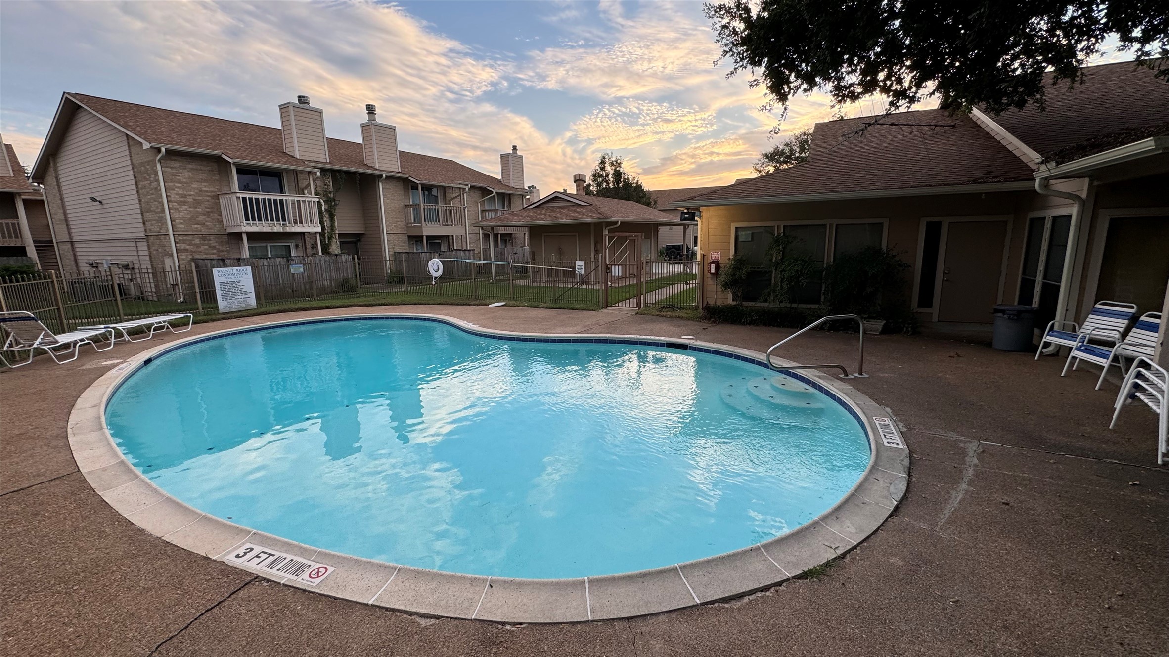 1505 Ward Road, Unit 214 Baytown, TX 77520 - Photo 27 of 33 Pool #1 view from Balcony.