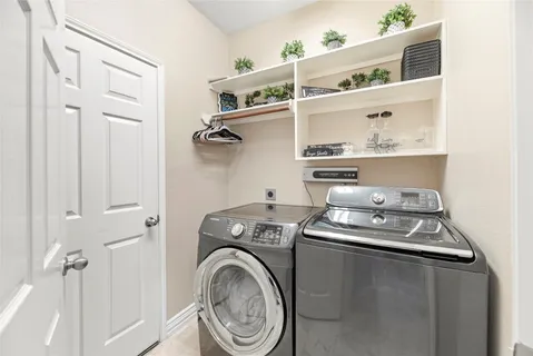 a view of washer and dryer