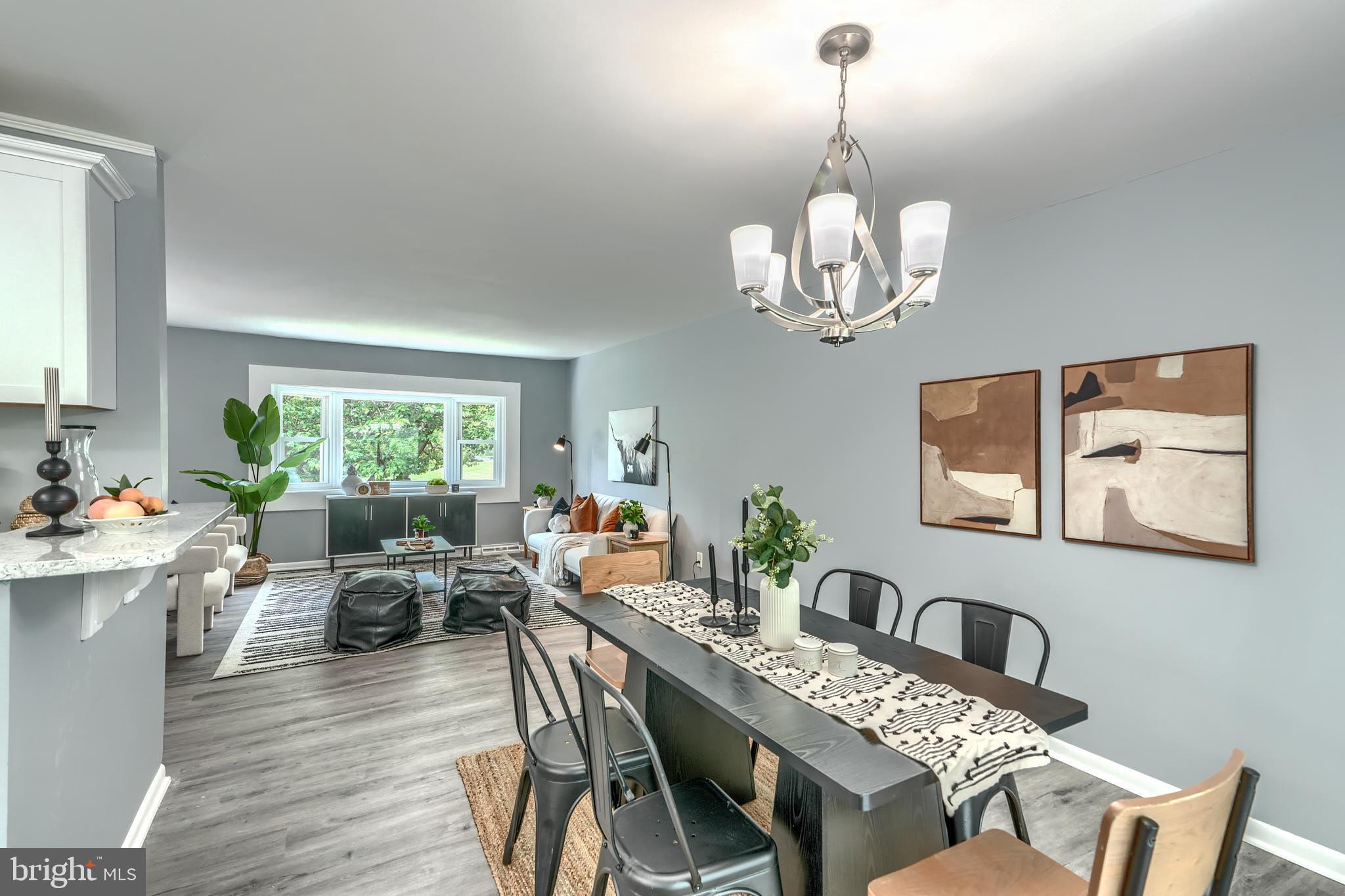 8020 Redstone Road Kingsville, MD 21087 - Photo 15 of 50 a view of a dining room with furniture window and outside view