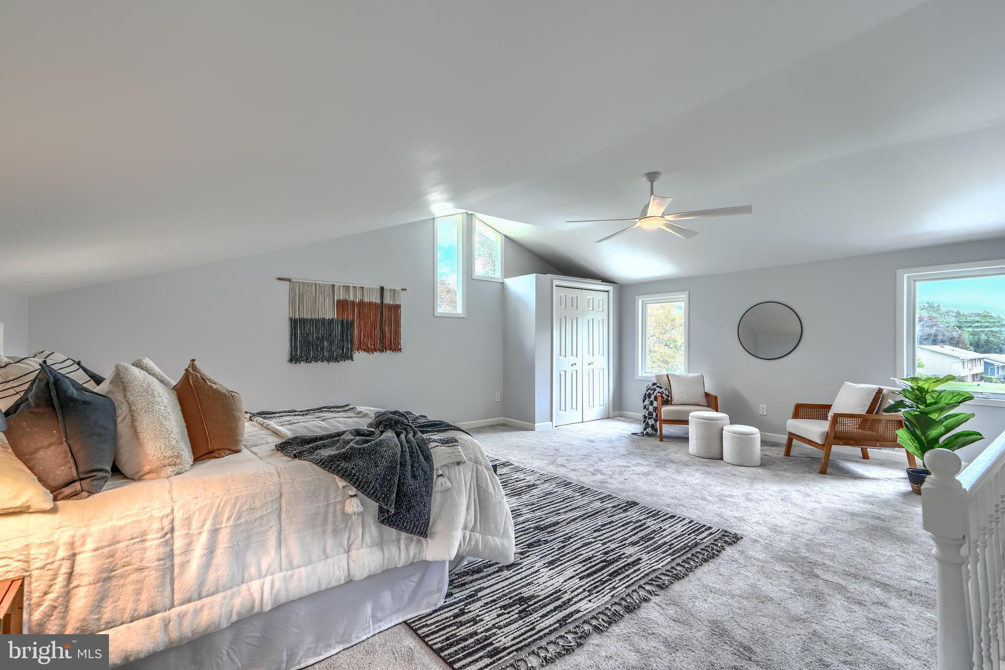 8020 Redstone Road Kingsville, MD 21087 - Photo 29 of 50 a bedroom with a bed and window