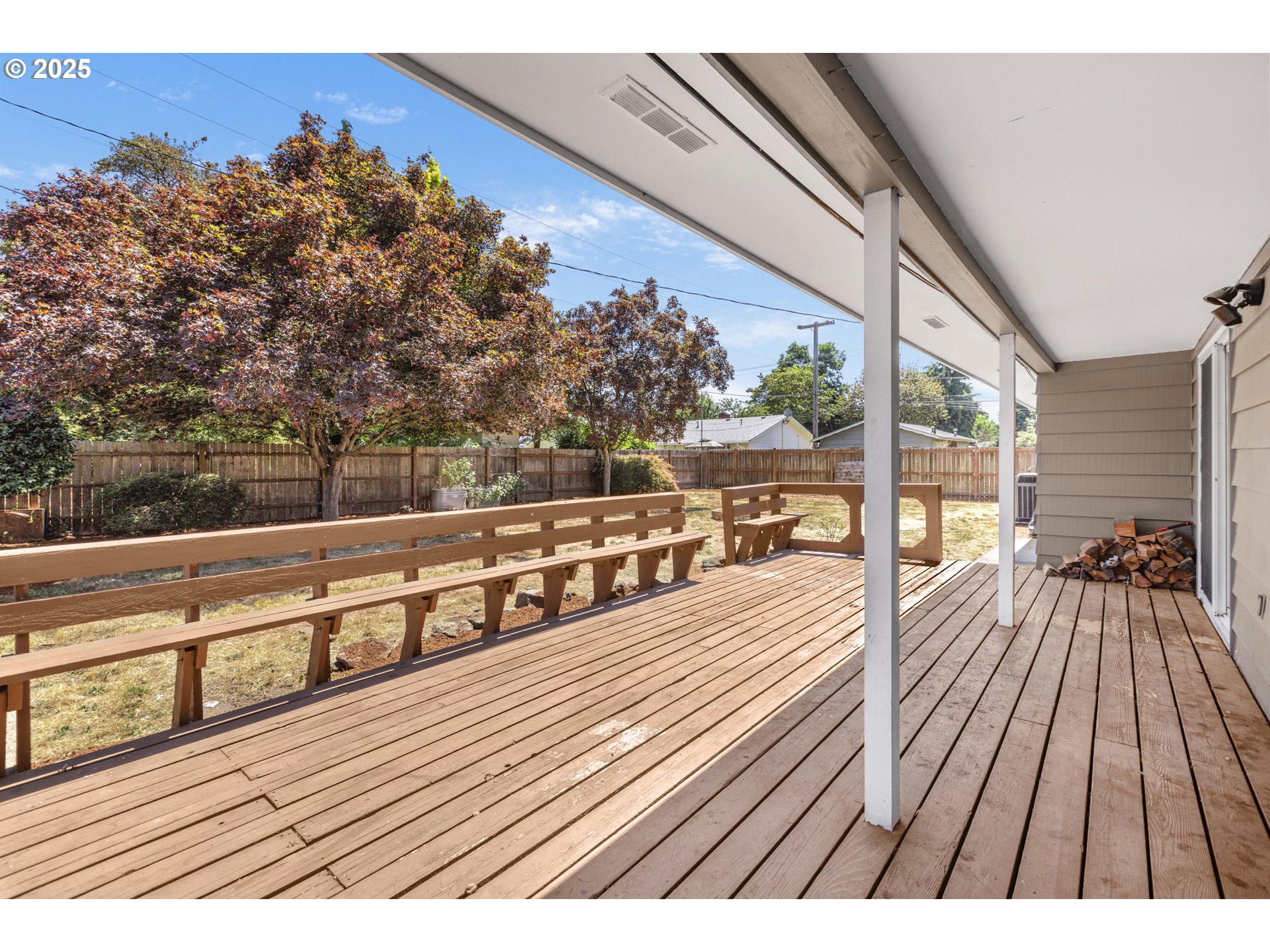457 Archie Street Eugene, OR 97402 - Photo 35 of 48 a view of balcony with wooden floor