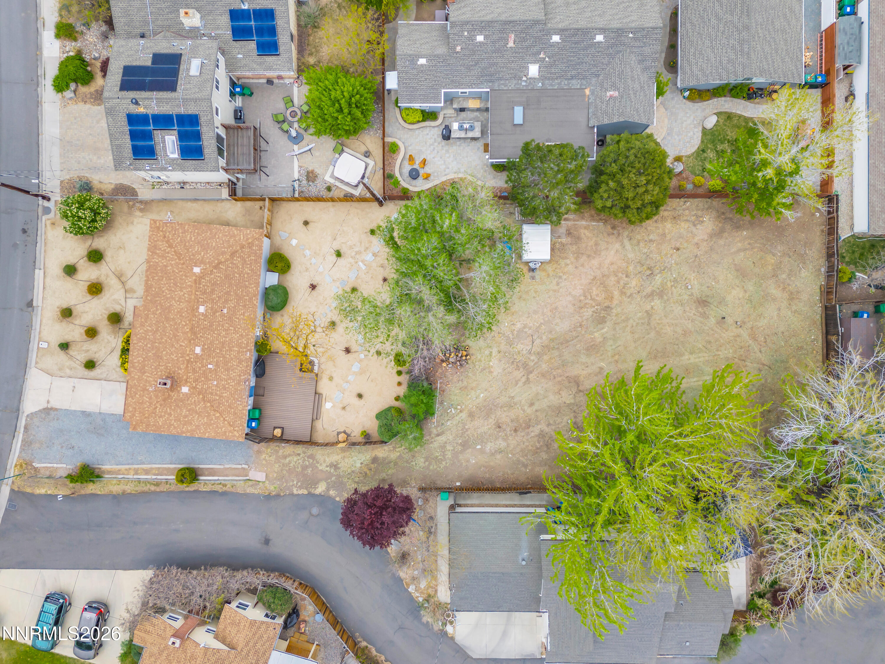 1208 Charles Drive Reno, NV 89509 - Photo 3 of 36 an aerial view of a house with a yard