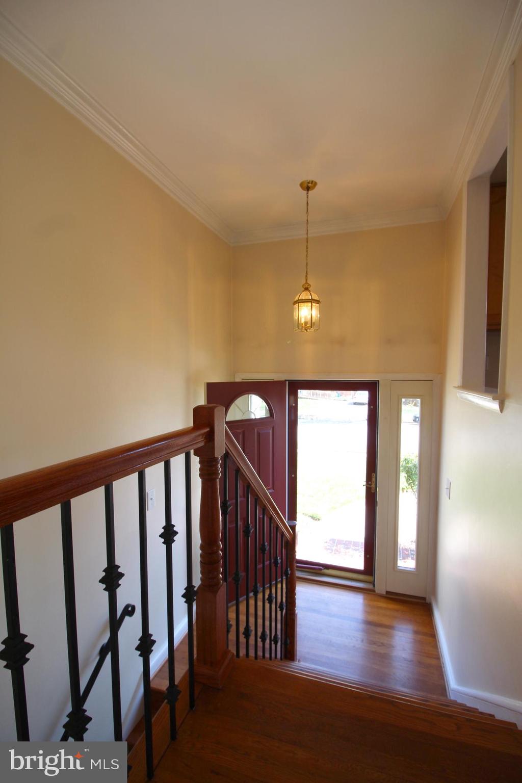 8504 Wagon Wheel Road Alexandria, VA 22309 - Photo 3 of 30 a view of entryway with wooden floor