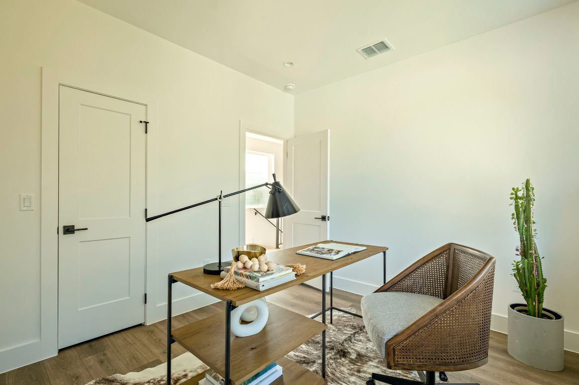 4601 Hank Avenue, Unit 1 Austin, TX 78745 - Photo 28 of 40 Secondary bedroom staged as an office