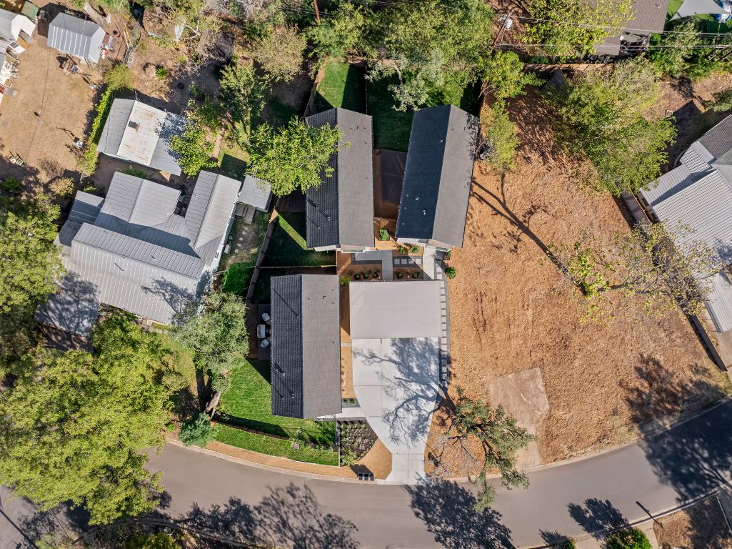 4601 Hank Avenue, Unit 1 Austin, TX 78745 - Photo 37 of 40 Aerial view of residential area