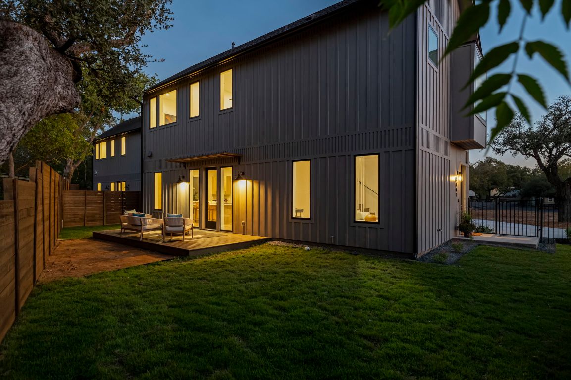 4601 Hank Avenue, Unit 1 Austin, TX 78745 - Photo 4 of 40 Private fenced backyard and deck