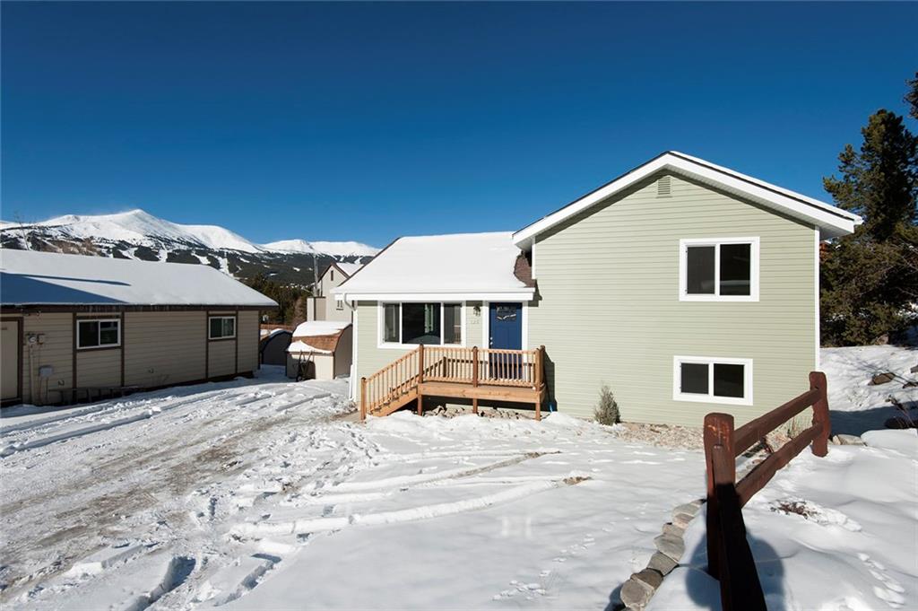 126 Reiling Road Breckenridge, CO 80424 - Photo 22 of 28 a front view of a house with a yard