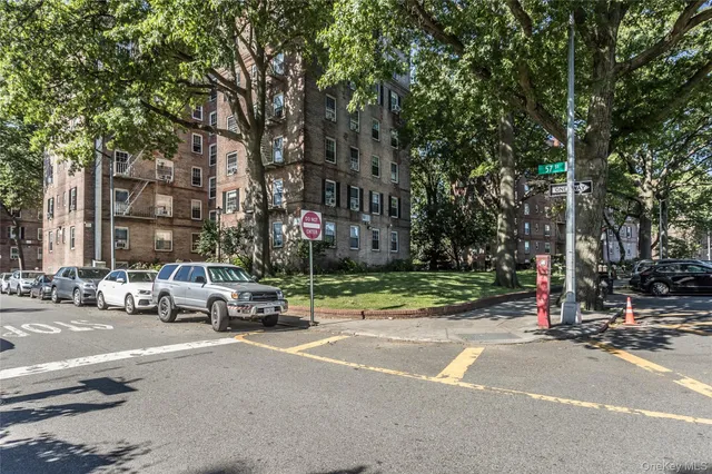 a view of street with cars