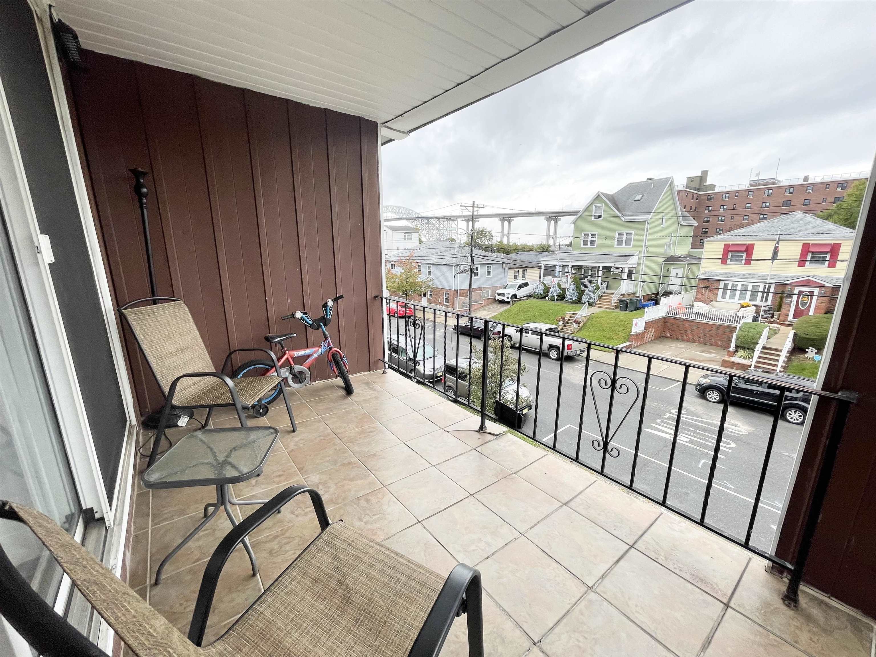 34 Trask Avenue, Unit 2 Bayonne, NJ 07002 - Photo 10 of 11 a balcony view with a seating space
