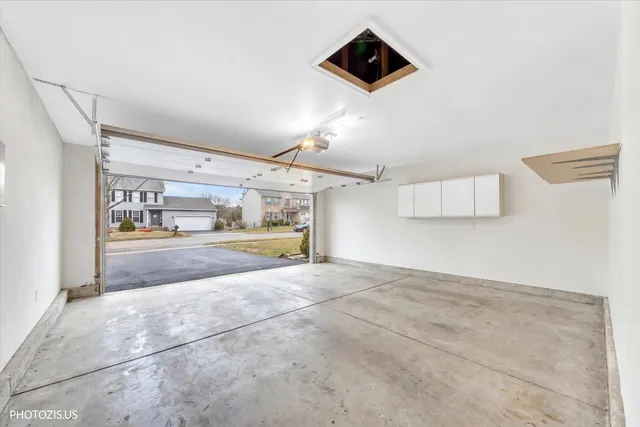 a view of empty room