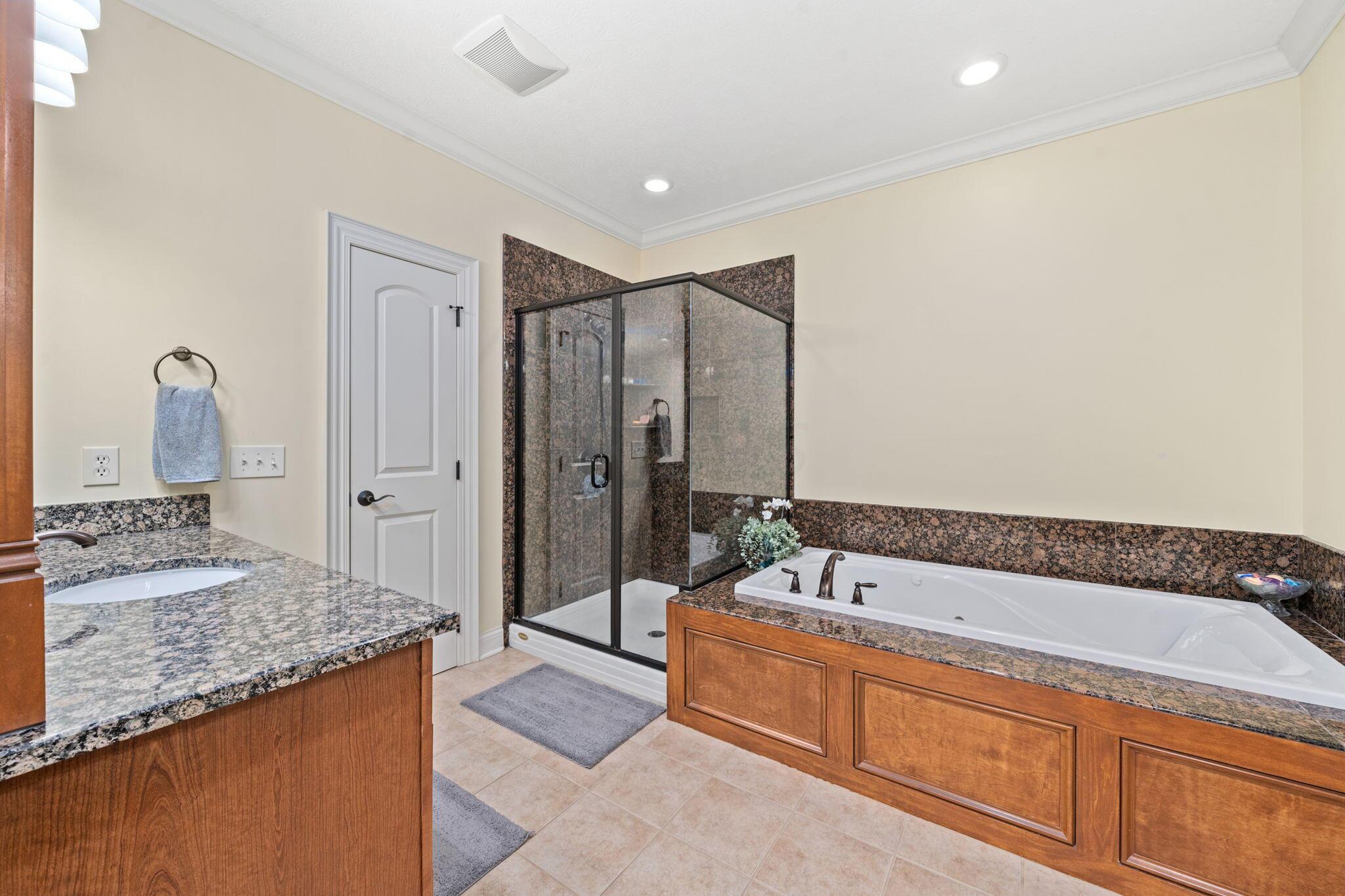 5398 Slater Ridge Westerville, OH 43082 - Photo 16 of 49 Spacious shower
