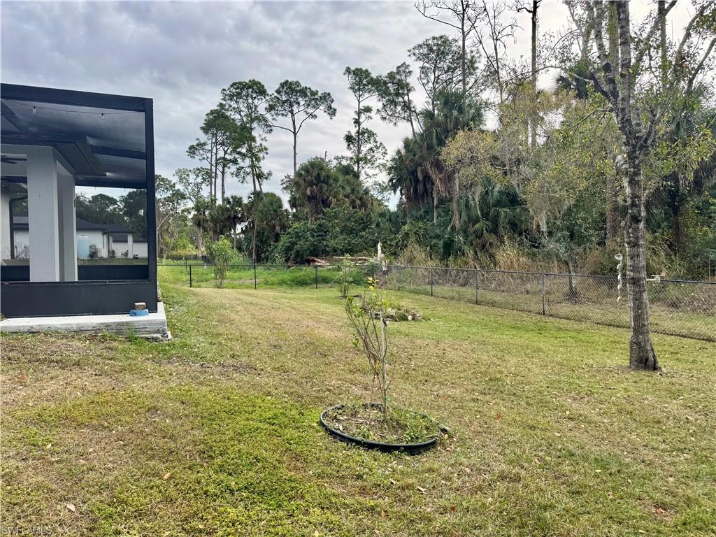3743 Kenyon Street Fort Myers, FL 33905 - Photo 16 of 18 a view of a yard