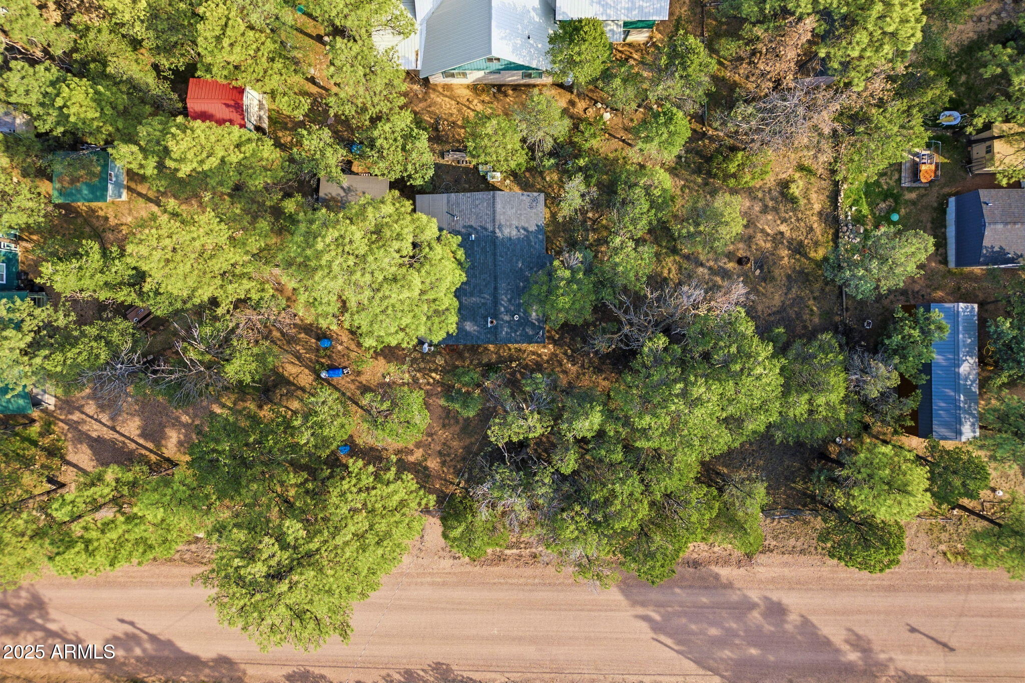 2887 Center Road Overgaard, AZ 85933 - Photo 27 of 31 an aerial view of residential house with outdoor space