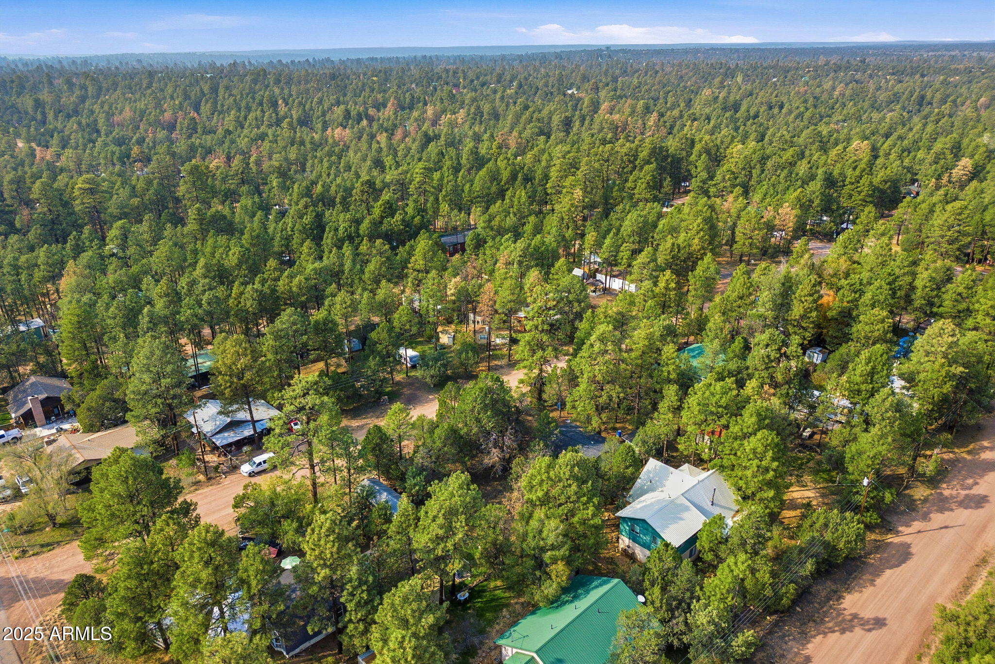 2887 Center Road Overgaard, AZ 85933 - Photo 28 of 31 a view of a yard with wooden fence