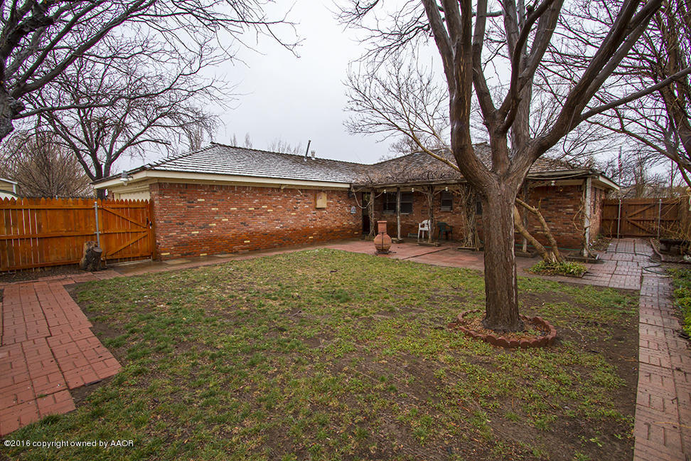 6815 Rochelle Lane Amarillo, TX 79109 - Photo 19 of 21 Back yard