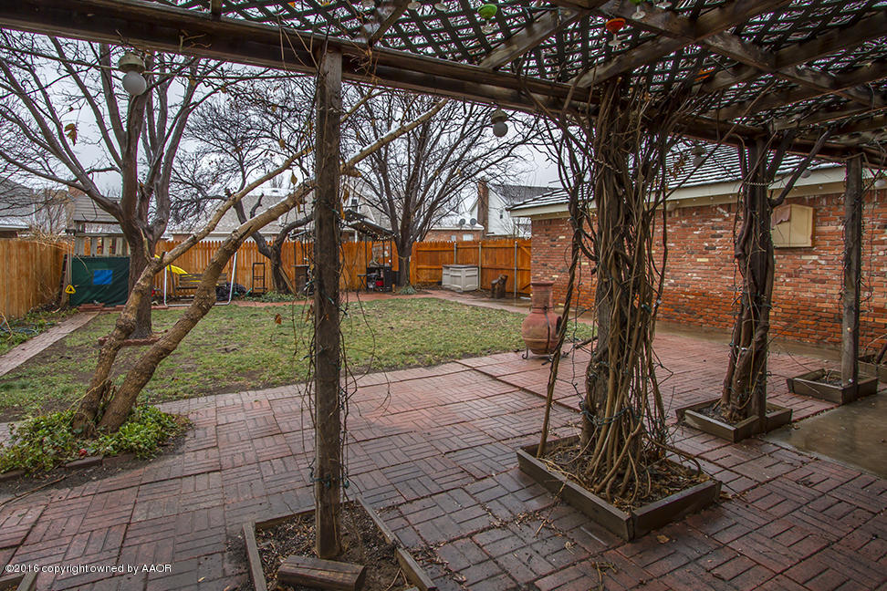 6815 Rochelle Lane Amarillo, TX 79109 - Photo 21 of 21 Patio