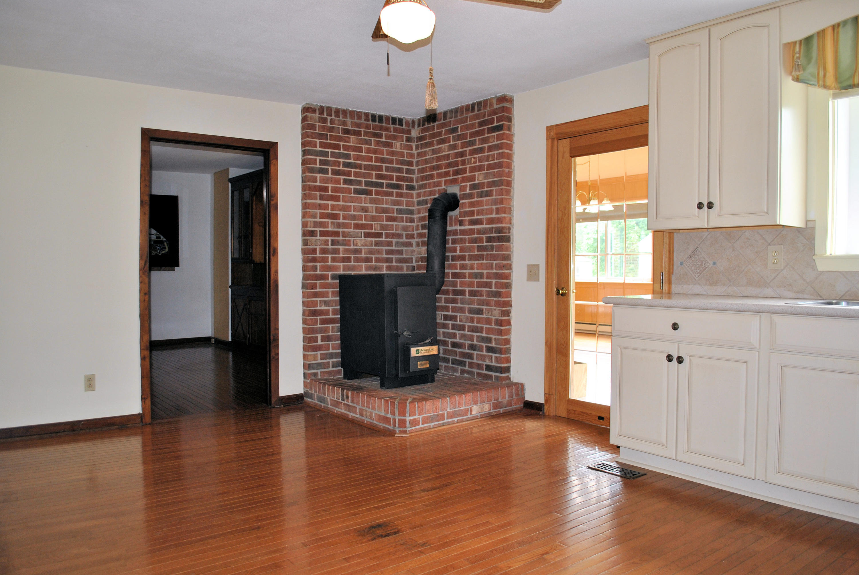 240 Fawn Lane Riner, VA 24149 - Photo 17 of 95 Eat-In Kitchen Area Heated by Woodstove